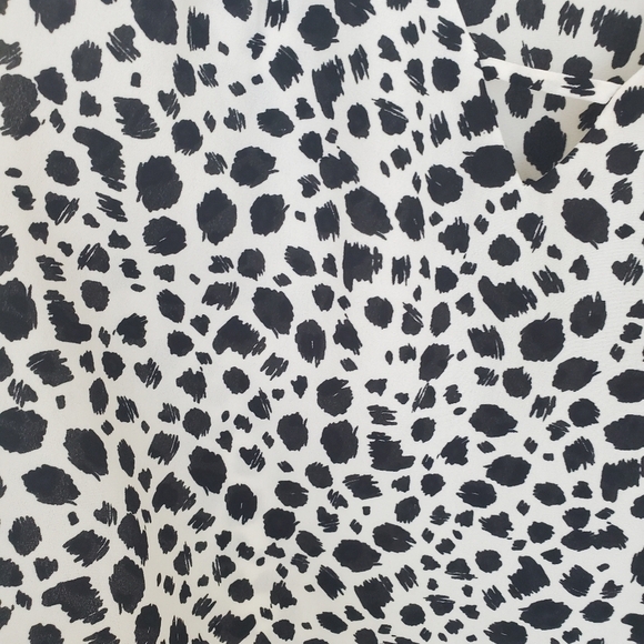 Banana Republic Factory Dalmatian Print Blouse - Picture 3 of 8